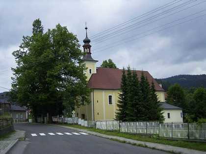 Katolický kostel ve Valašské Bystřici