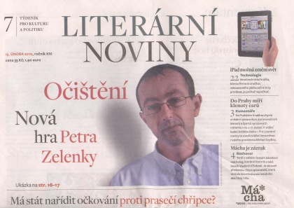 Tištěná verze Literárních novin 2010