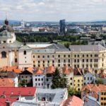 Olomouc - panorama - Arcibiskubský kněžský seminář