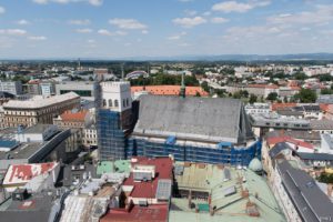 Olomouc - panorama - kostel sv. Mořice