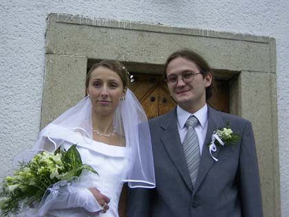 Jakub Chrobák a jeho žena Andrea